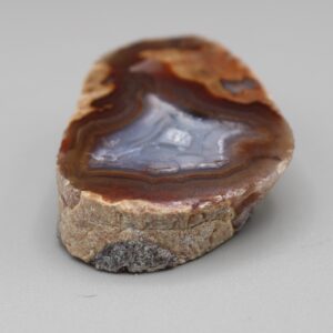 Black Sea Agate Specimen Cut