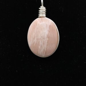 Peach Moonstone Pendant