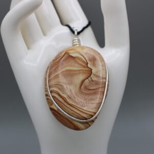 Black Sea Jasper Pendant