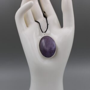 Lavender Jade Pendant