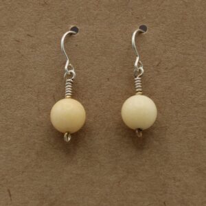 Aragonite Dangle Earring