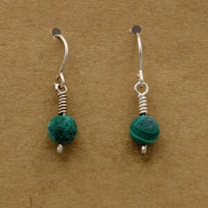 Malachite Dangle Earring