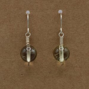 Smokey Quartz Dangle Earring